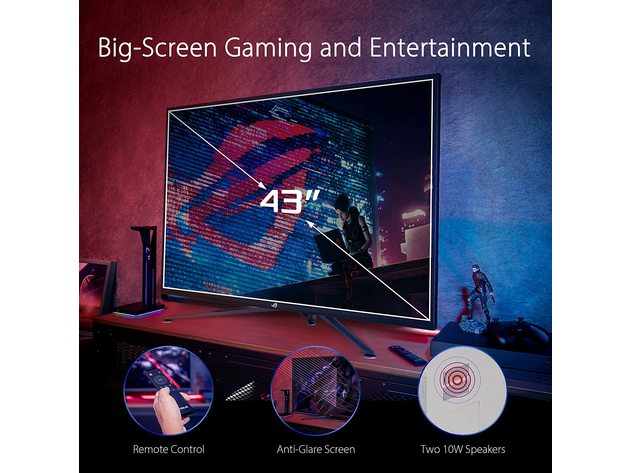 ASUS ROG Strix 43" 4K UHD XG43UQ Xbox Edition Gaming Monitor (Refurbished)