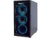 Periphio Blue Gaming PC Tower Desktop Computer, Intel Quad Core i5 3.4GHz, 16GB RAM, 120GB SSD + 1TB 7200 RPM HDD, Windows 10, Nvidia GT1030 Graphics Card, RGB, HDMI, Wi-Fi (Renewed)