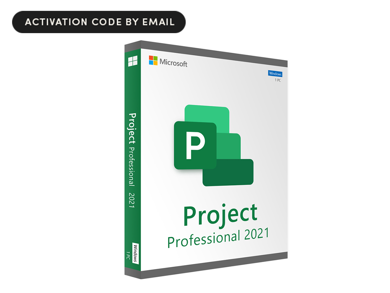 Microsoft Project 2021 Professional: Lifetime License for Windows