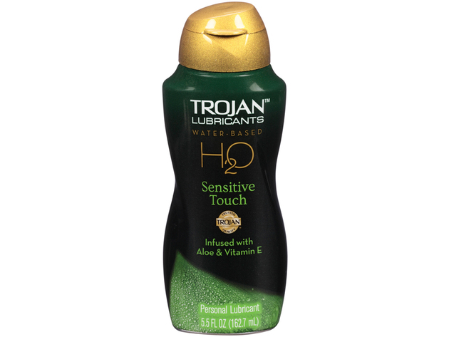 Trojan Lubricants H2O Sensitive  5.5oz. ---(Package Of 2)
