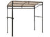 Costway 7' x 4.5' Outdoor Patio Barbecue Grill Gazebo - Beige