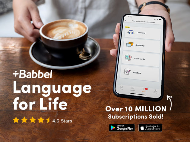 Babbel Language Learning: Lifetime Subscription (All Languages)