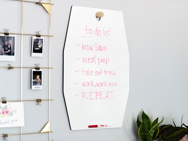 Double-Sided Black & White Board