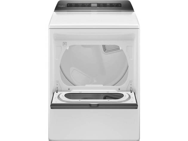 Whirlpool WED5100HW 7.4 Cu.Ft. White Top Load Electric Dryer