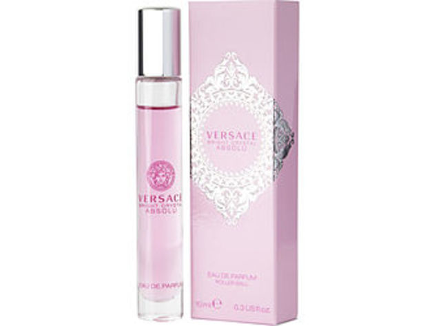VERSACE BRIGHT CRYSTAL ABSOLU by Gianni Versace EAU DE PARFUM ROLLERBALL .33 OZ MINI For WOMEN