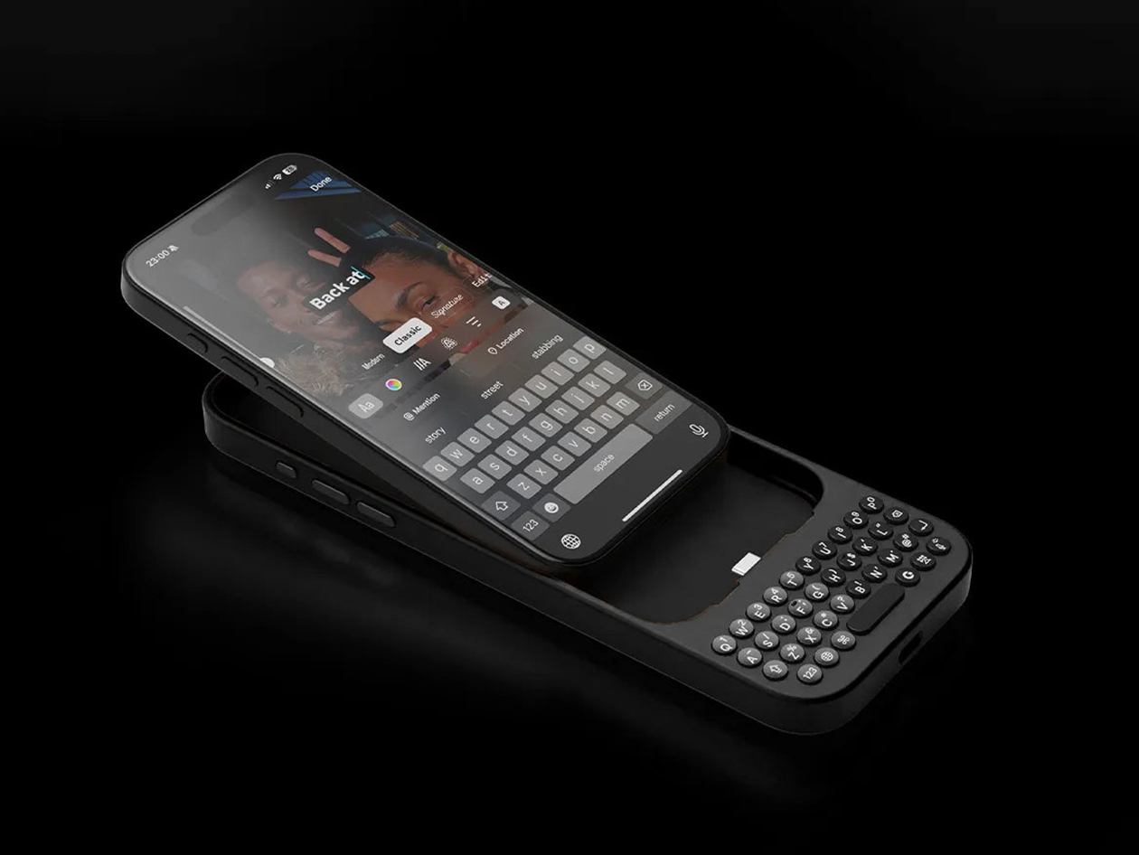 Clicks Keyboard Phone Case 