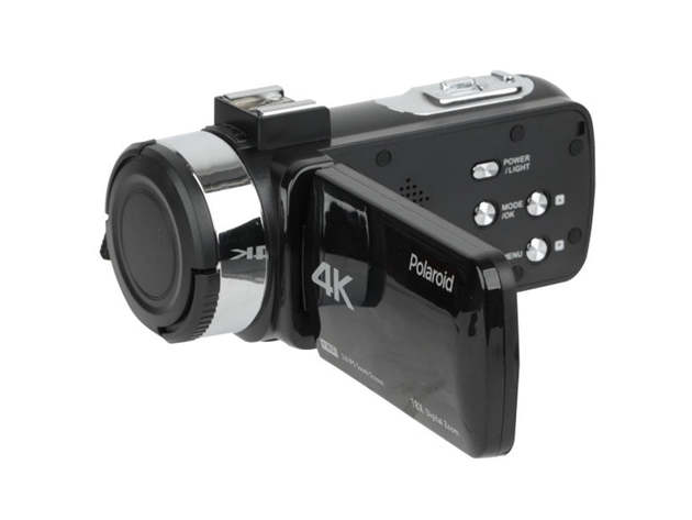 Polaroid 4K Digital Camcorder Digital Camera, ID995HD-BLK, Black (Certified Refurbished)