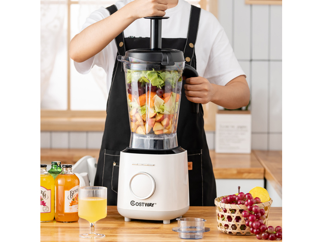 1500W Smoothie Maker High Power Blender with 10 Speeds