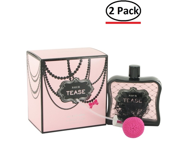 Sexy Little Things Noir Tease by Victoria's Secret Eau De Parfum Spray 3.4 oz for Women (Package of 2)