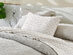 4-Piece Floral Print Microfiber Sheet Set (Taupe/King)