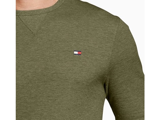 Long-sleeved thermal shirt green