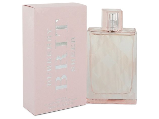 Burberry Brit Sheer by Burberry Eau De Toilette Spray 3.4 oz for Women (Package of 2)