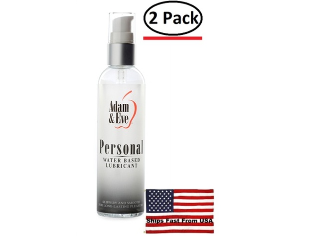 ( 2 Pack ) Adam and Eve Personal Water Based Lubricant 4 Oz | StackSocial